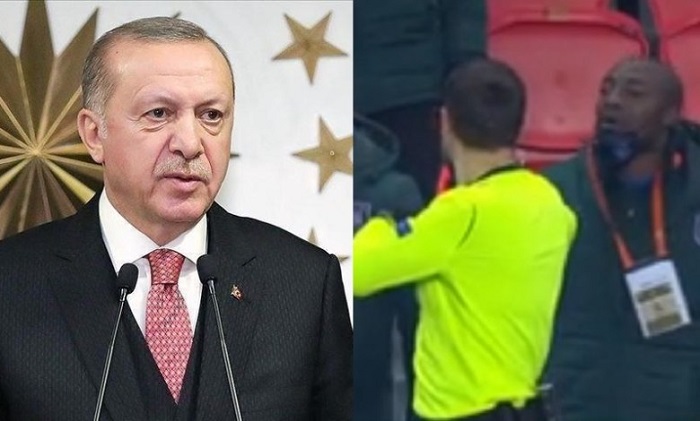 عبارات عنصرية من الحكم لنادي تركي وأردوغان يدخل على الخط( الأناضول)