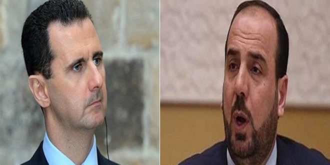 نصر الحريري وبشار الأسد انتخابات 2021