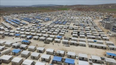 صورة تقديم 300 منزل للنـ.ـازحين في شمال سوريا من قبل الإغاثة التركية
