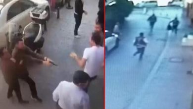 صورة رجال يتنكرون بزي الشرطة التركية ويطـ.ـ لقون النـ.ـ ار وسط إسطنبول بشكل عشوائي (فيديو)