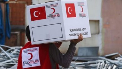 صورة جمعيات خيرية تقدم مساعدات عينية لعائلات منها سوريا في إسطنبول