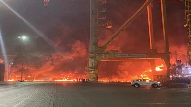 صورة عاجـــــــــــل/ شاهد …انفجار ضخم في مدينة دبي يحول ليلها إلى نهار ودمار هائل غير مسبوق
