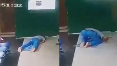 صورة فيديو يخطف القلب….وفاة شاب أثناء صلاة قيام الليل في مقر عمله
