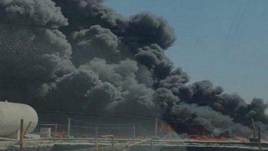 صورة شاهد بالصور…..حريق هائل للغاية ومشهد مرعب في دبي