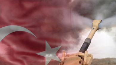 صورة عاجل/ الجيش التركي يشن حملة قصف عنيفة تستهدف مواقع داخل سوريا بعد مقتل موظف تركي