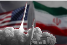 صورة عاجـــــــل/ هجوم صاروخي إيراني كبير على أحد أكبر القواعد الأمريكية في الشرق الأوسط