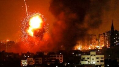 صورة عاجـــــــــــــــل/ قصف إسرائيلي عنيف يستهدف لبنان في هذه اللحظات