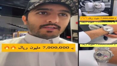 صورة فيديو…شاب سعودي يثير جدلاً واسعاً إثر شراء ساعة يد بنحو 2 مليون دولار