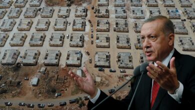 صورة عاجـــــل/ أردوغان يعلن بناء نحو 150 ألف منزل لاعادة للاجئين السوريين إلى سوريا
