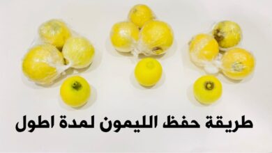 صورة معلقة واحدة لحفظ الليمون بدون فريزر سنة كاملة ضاع عمرنا وأحنا نخزن الليمون غلط